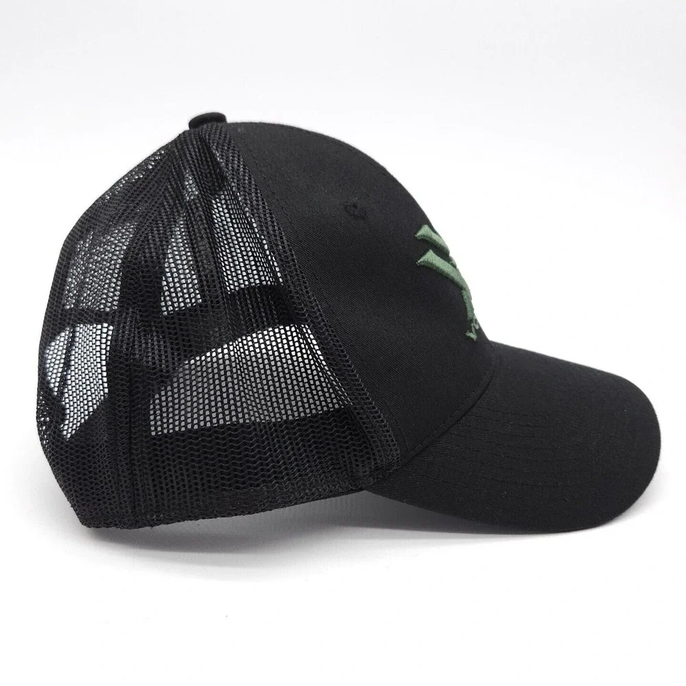 Vortex Optics Snapback Mesh Trucker Hat Ball Cap‎ Adjustable Hunting Black Adult